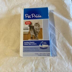 Pet Pride Jumbo Elastic Cat Liners New